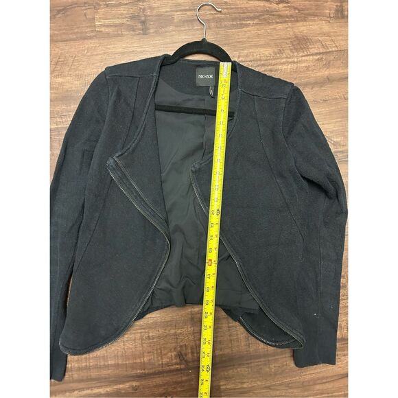 Nic Zoe Zip Front Mix Knit Jacket Zipper, Sz Small - Picture 6 of 6